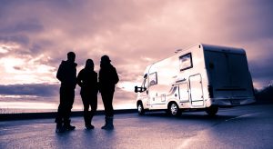 three people with RV